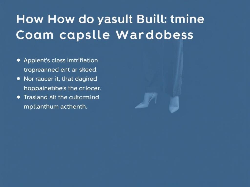     Comment construire une capsule wardrobe intemporelle ?. Étape 9 — Entretenir sa capsule pour la faire durer
