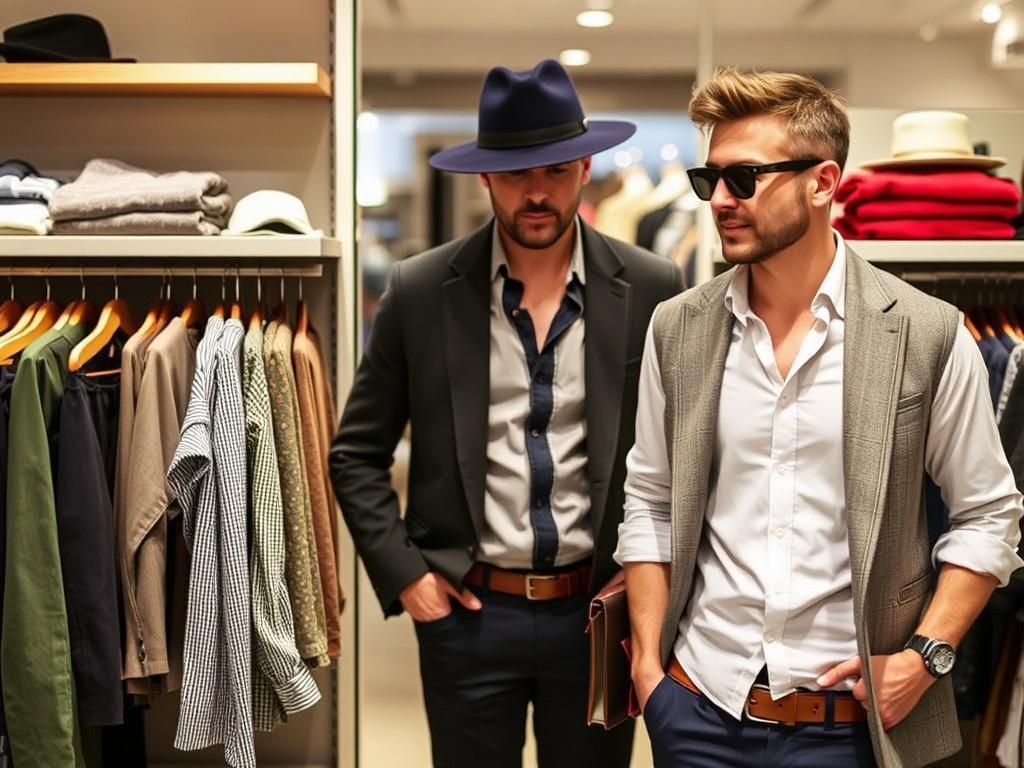     Männermode: Der Weg zum persönlichen Stil.. Estrategia de compra inteligente