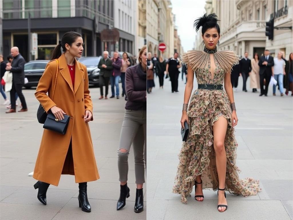     Streetstyle vs. Haute Couture: Zwei Welten prallen aufeinander.. Conclusión