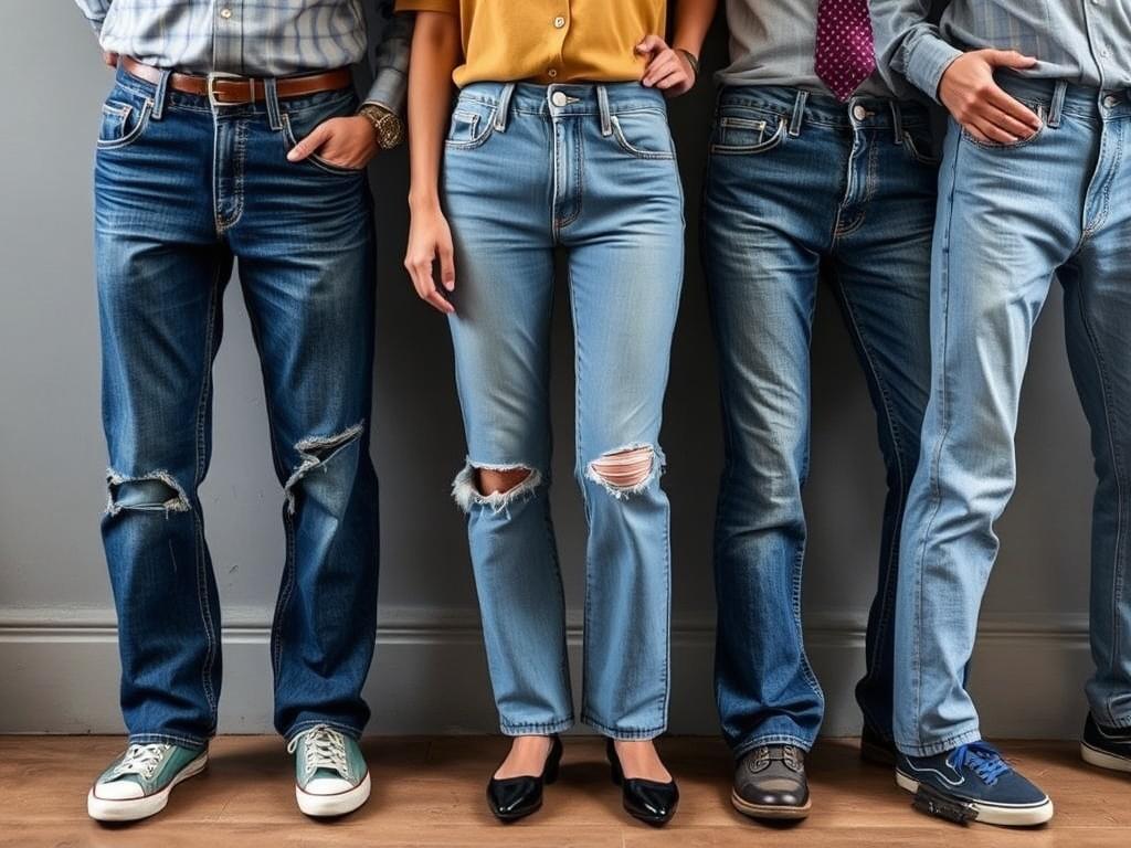     Histoire du jean : du vêtement de travail au basique incontournable. Le jean dans le monde aujourd'hui : diversité, marché et innovations